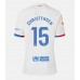 Billige Barcelona Andreas Christensen #15 Udebane Fodboldtrøjer 2023-24 Kortærmet